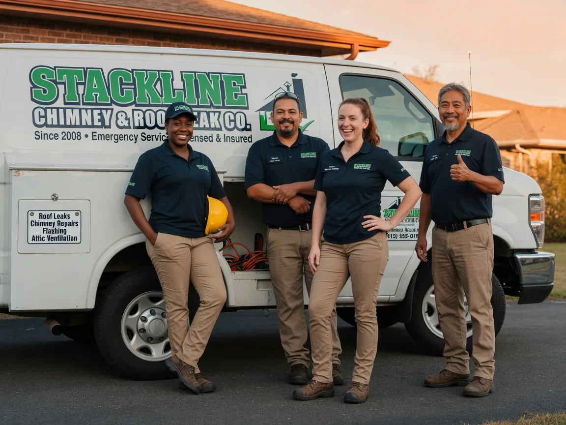 Chimney flashing repair company in Garfield, KS